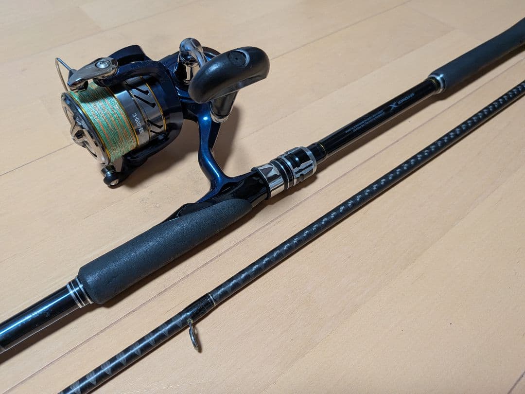 シーバス　ショアジギング　青物　ロッド　シマノ　リール　ダイワ　本体　セット