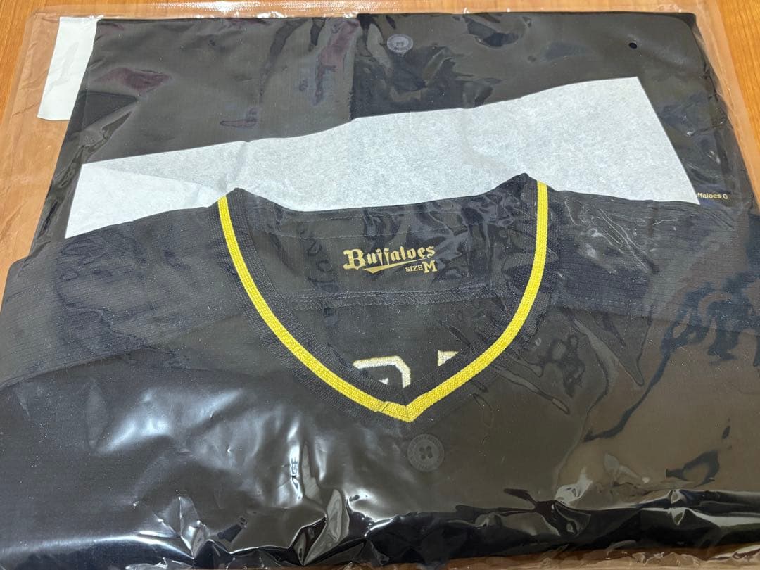 オリックスバファローズ　山下舜平大選手　ビジターユニフォーム　Mサイズ