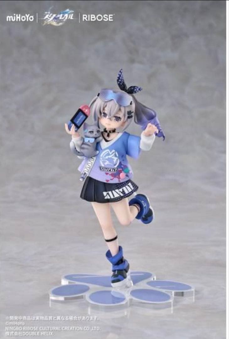 RIBOSE RISE UP ちびねこシリーズフィギュア 銀狼 崩壊スターレイル