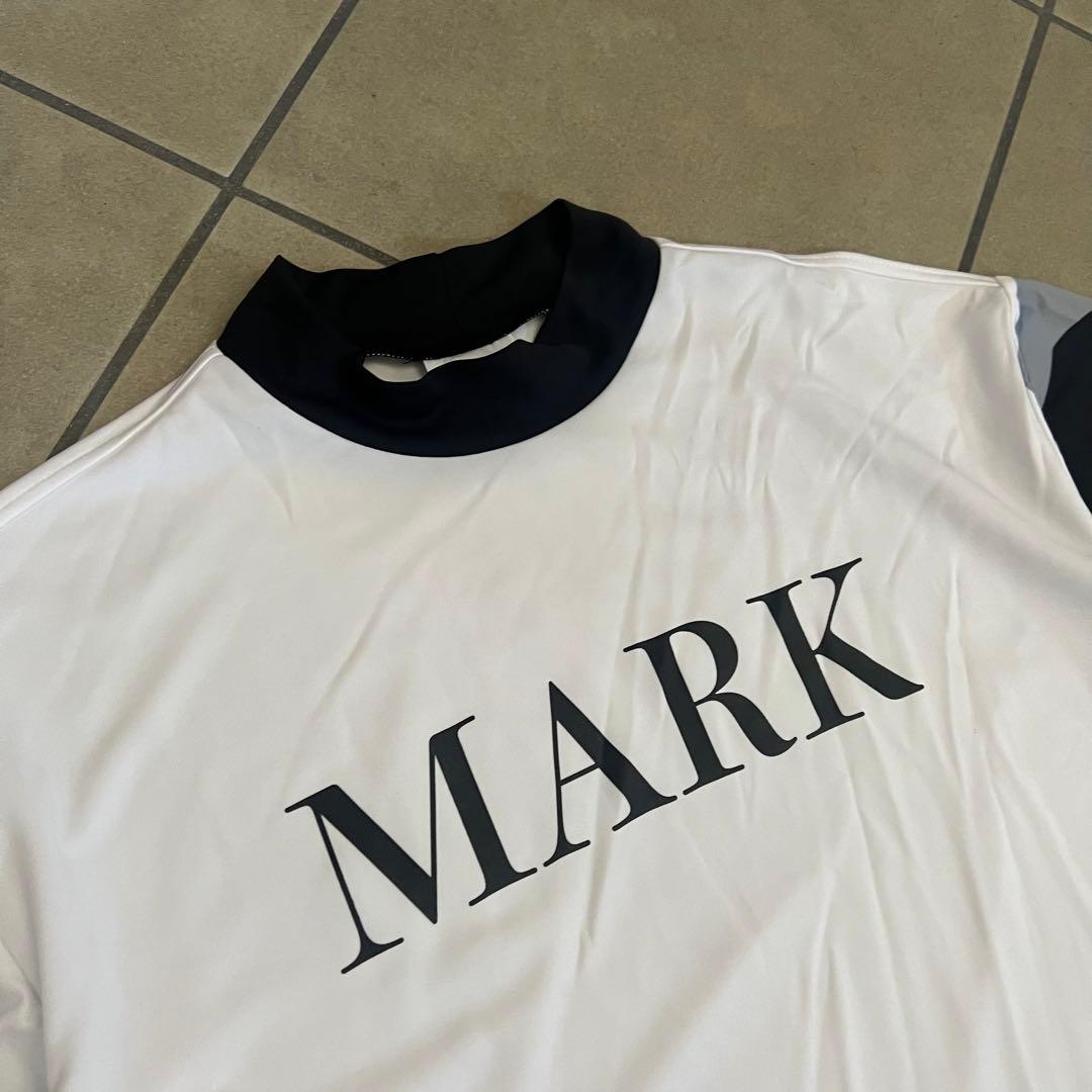 MARK&LONA マークアンドロナ　モックネック　半袖シャツ　迷彩　メンズ