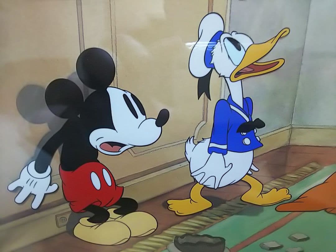 ディズニー セル画 ミッキーの引っ越し大騒動