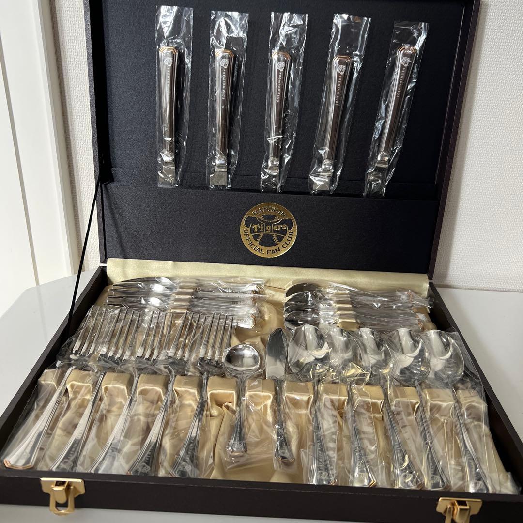 【レア】阪神タイガース　プレミアムプラス限定　カトラリーセット　燕三条