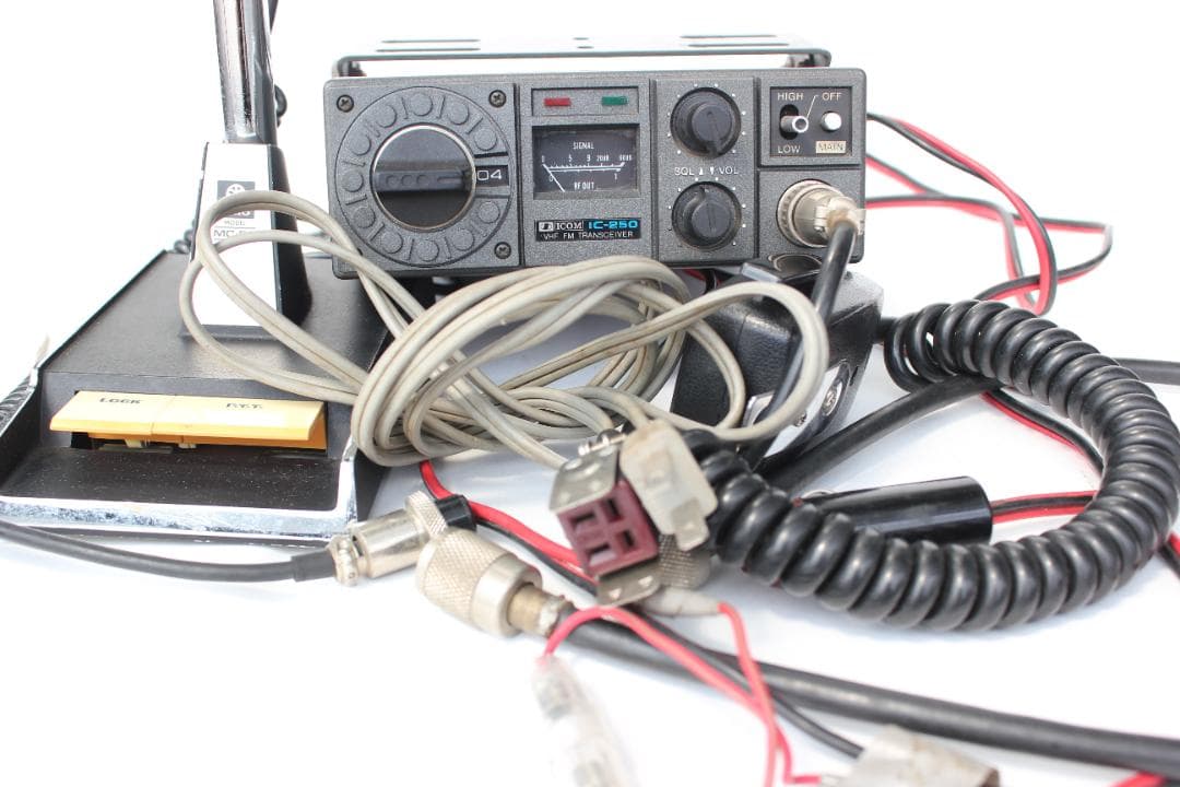 アイコム 144MH無線機IC-250 スタンドマイク付き