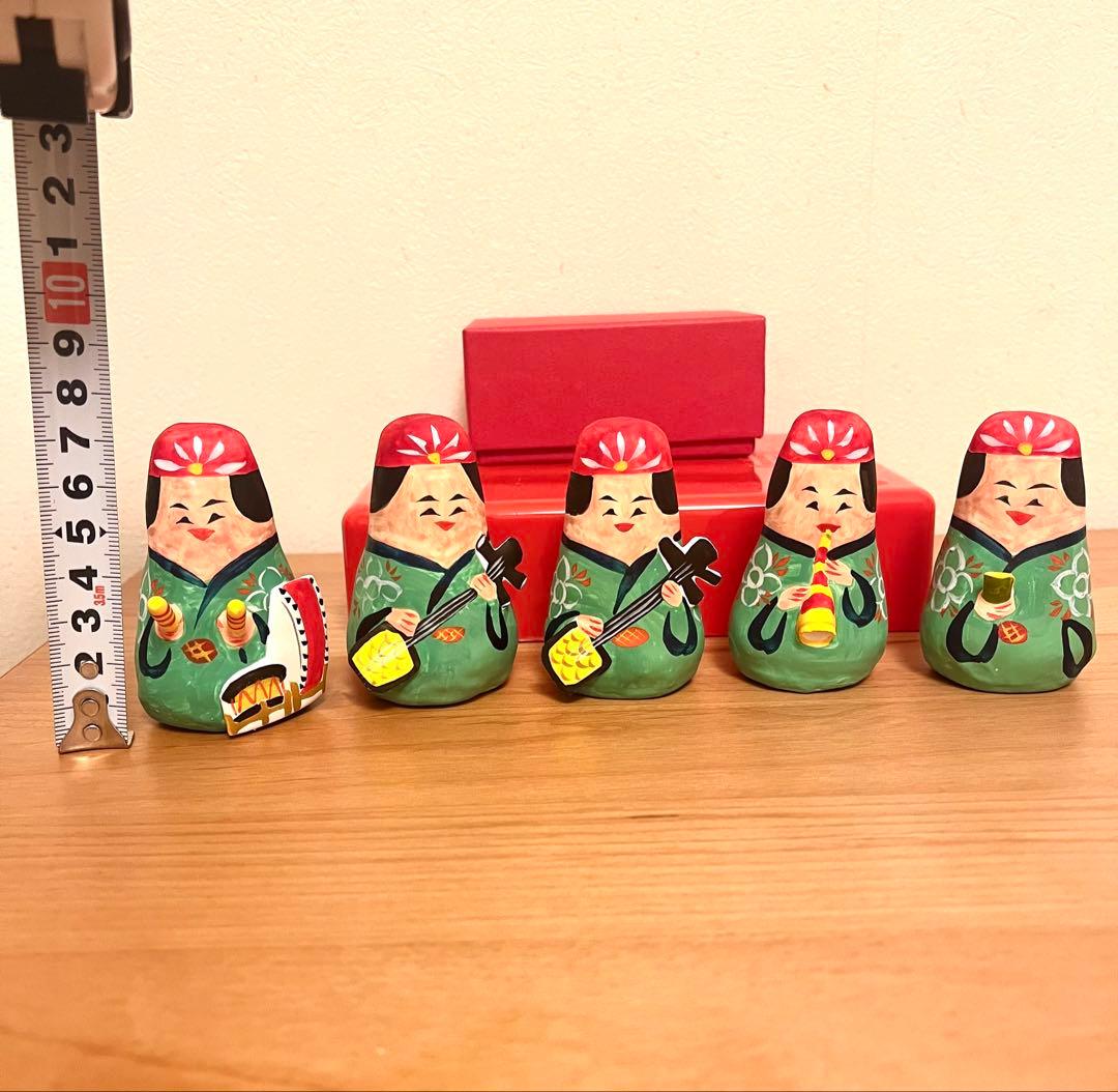 豊永盛人　琉球雛　張子　10体セット