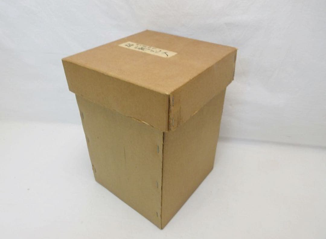 ほぼ未使用 華道具 淡々斎好写 砧籠花入 竹おとし付 茶器 竹籠 竹編籠 紙箱