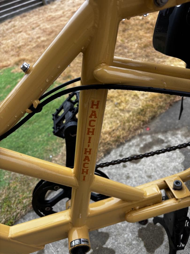 【豪華カスタム】88サイクル パパチャリ 子乗せ2人仕様 レインカバー・コンテナ