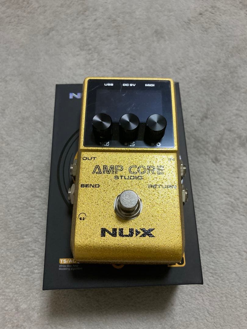 NUX NCA-1 AMP CORE STUDIO ギターエフェクター ゴールド