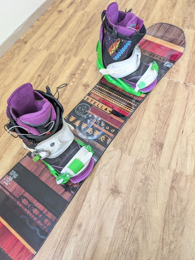 ダブルキャンバー　HEAD stella　138cm ブーツ23.5