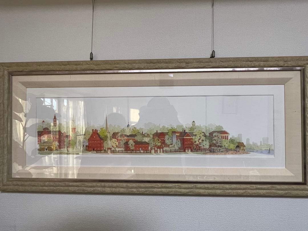 【限定300部・本人購入】レオナルド・ウェーバー / ハーバード大学額装・送料込