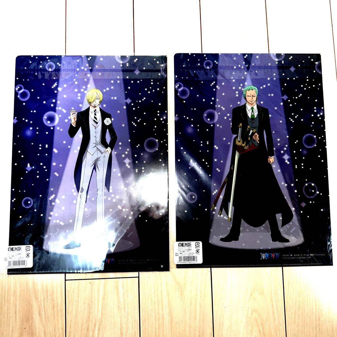 ワンピース クリアファイル 希少 レア 冬 東京タワー ゾロ サンジ