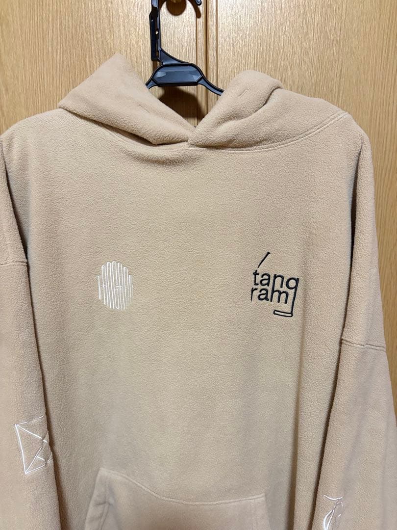 TANGRAM タングラム パーカー フリース L ベージュ ゴルフ