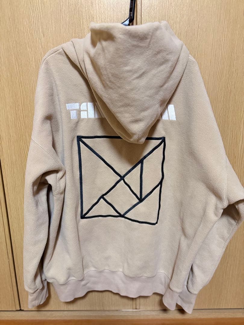 TANGRAM タングラム パーカー フリース L ベージュ ゴルフ