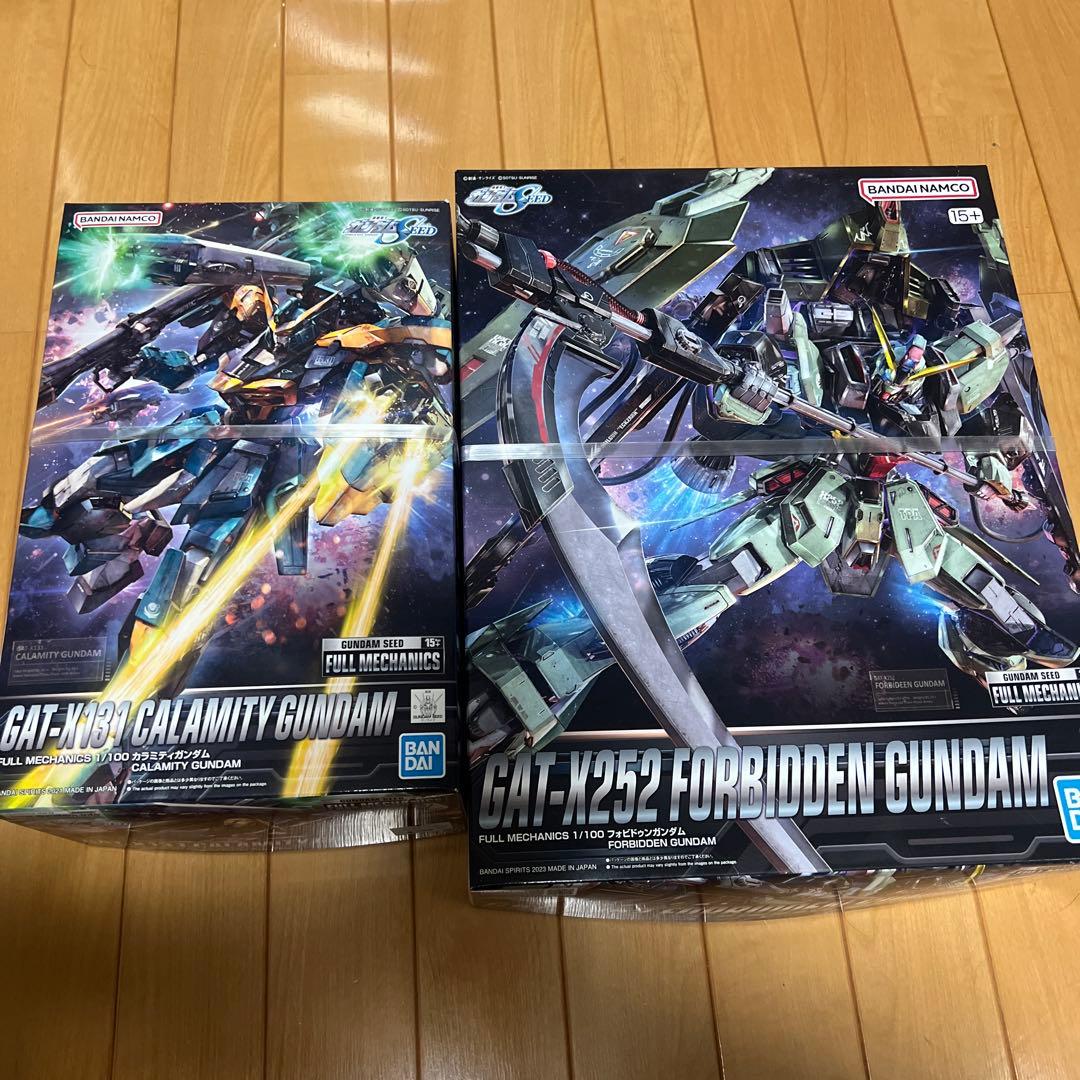 GAT-X303 カラミティガンダム& GAT-X252 フォビドンガンダム