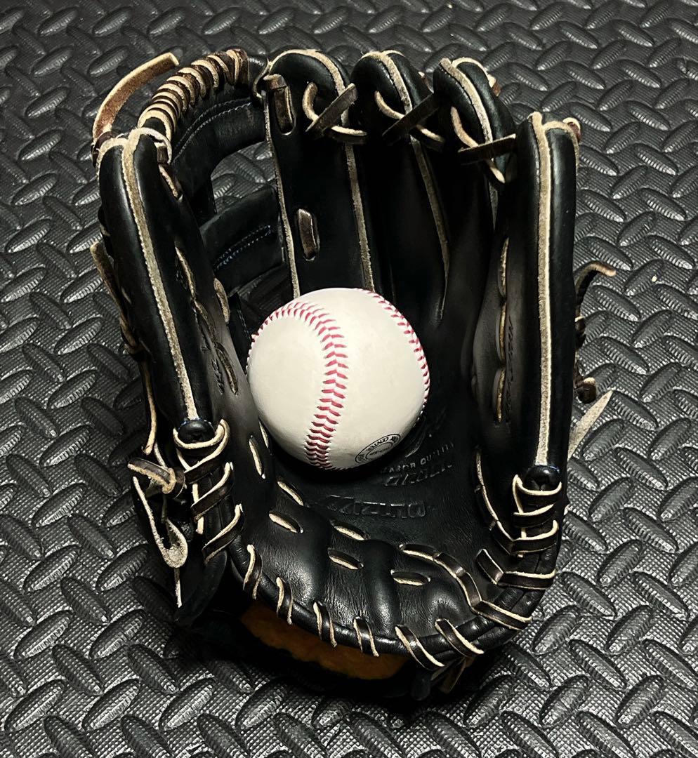 日本製 ミズノプロ オプション オーダー 硬式 内野手用 グローブ HAGA