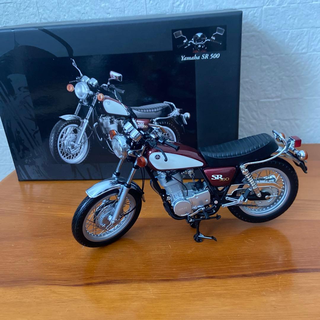 ミニチャンプス　1/12 ミニカー バイク ヤマハ YAMAHA SR500
