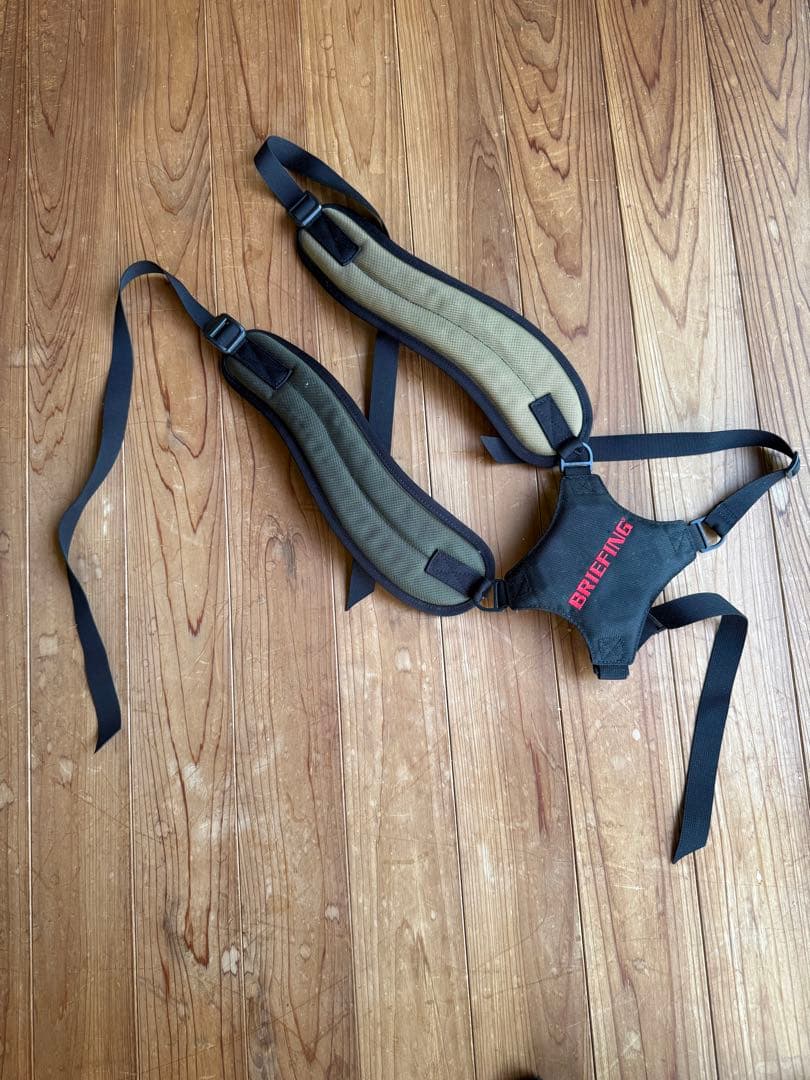 BRIEFING キャディバッグ オリーブ・ブラック限定20周年