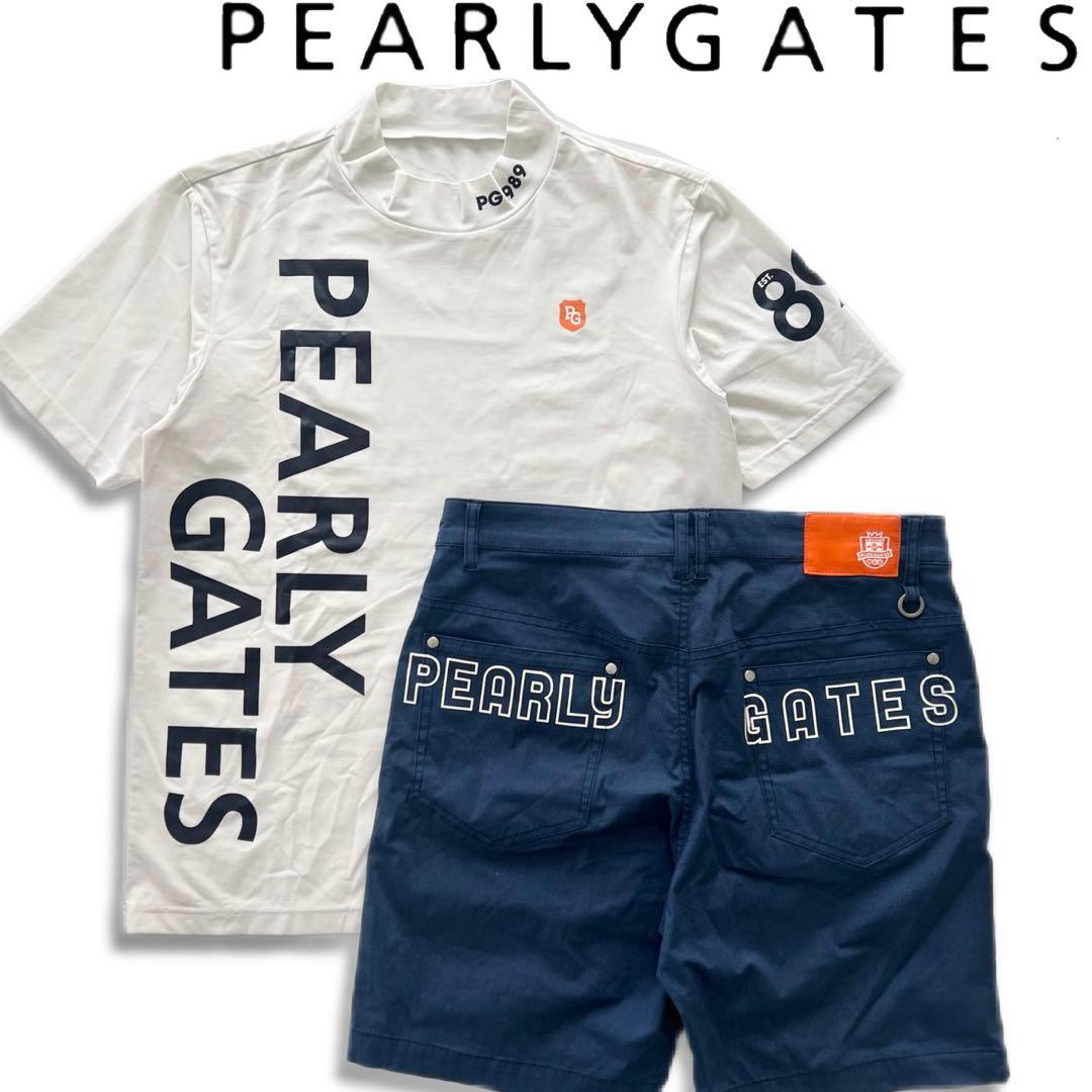 Pearly gates パーリーゲイツ　セットアップ　メンズ　モックネック　L