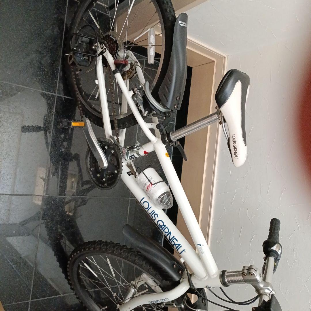 ★引き取り限定★LOUIS GARNEAU 自転車22インチ白