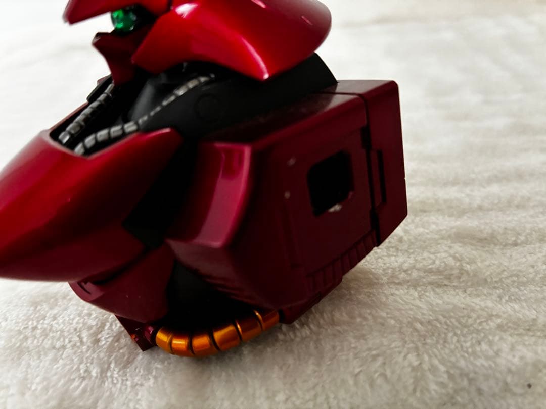 MG 1/100 サザビー 全塗装 完成品 メタリックレッド 塗装済 ガンプラ