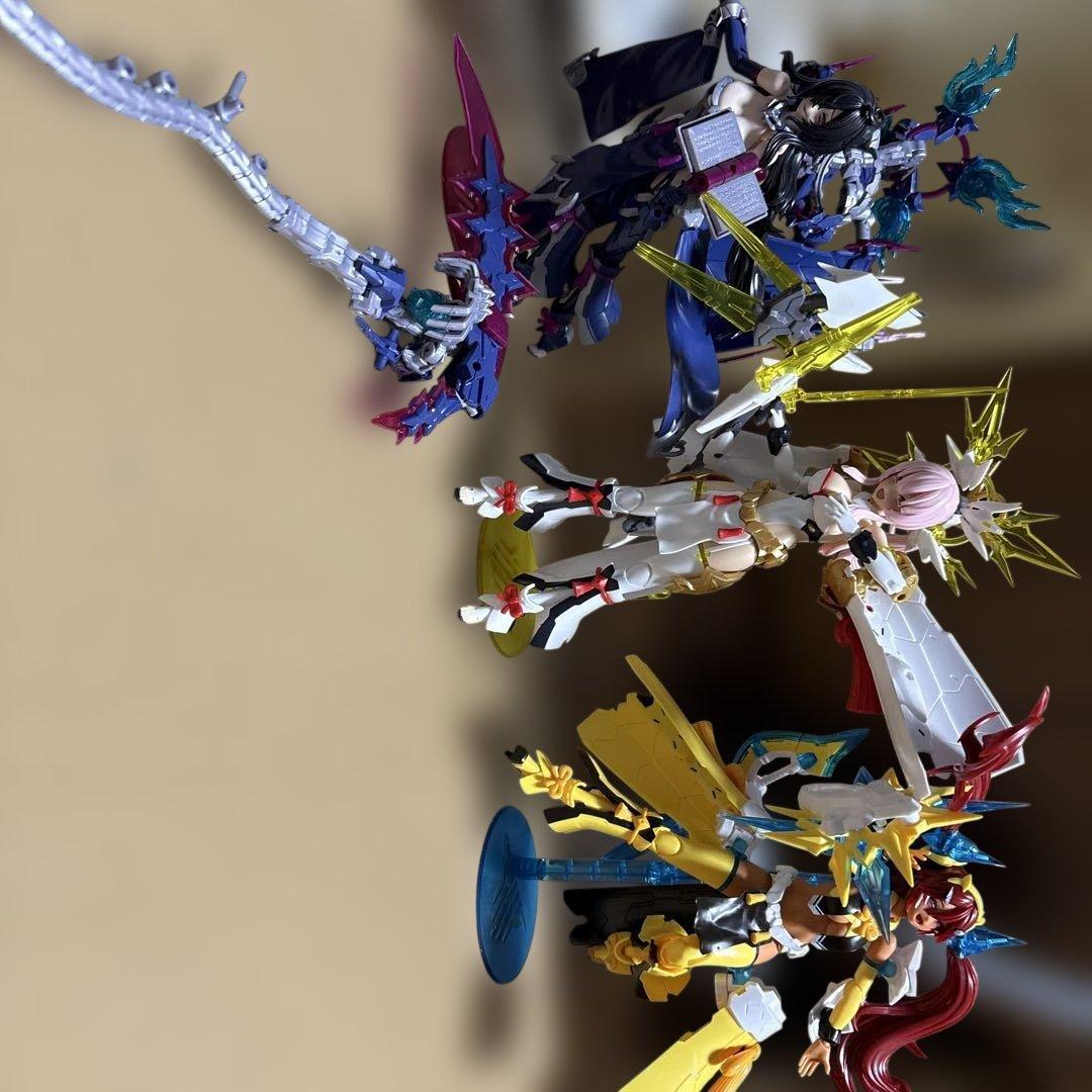 メガミデバイス 皇巫シリーズ(組み立て済みジャンク品)セット