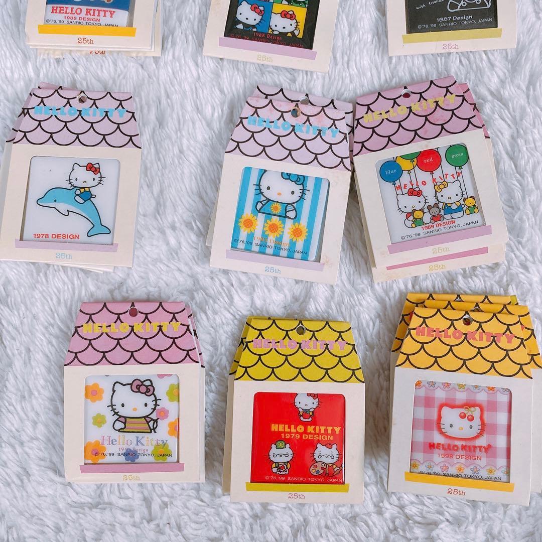 レア！非売品　25th記念ハローキティシール　21枚