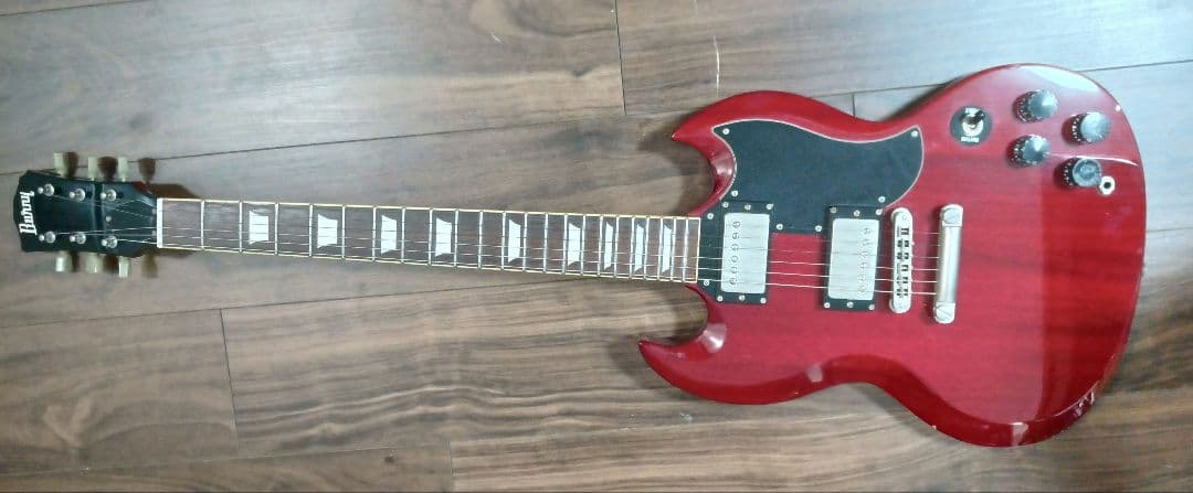 FERNANDES　Burny　SG　チェリーレッド　ハムバッカー