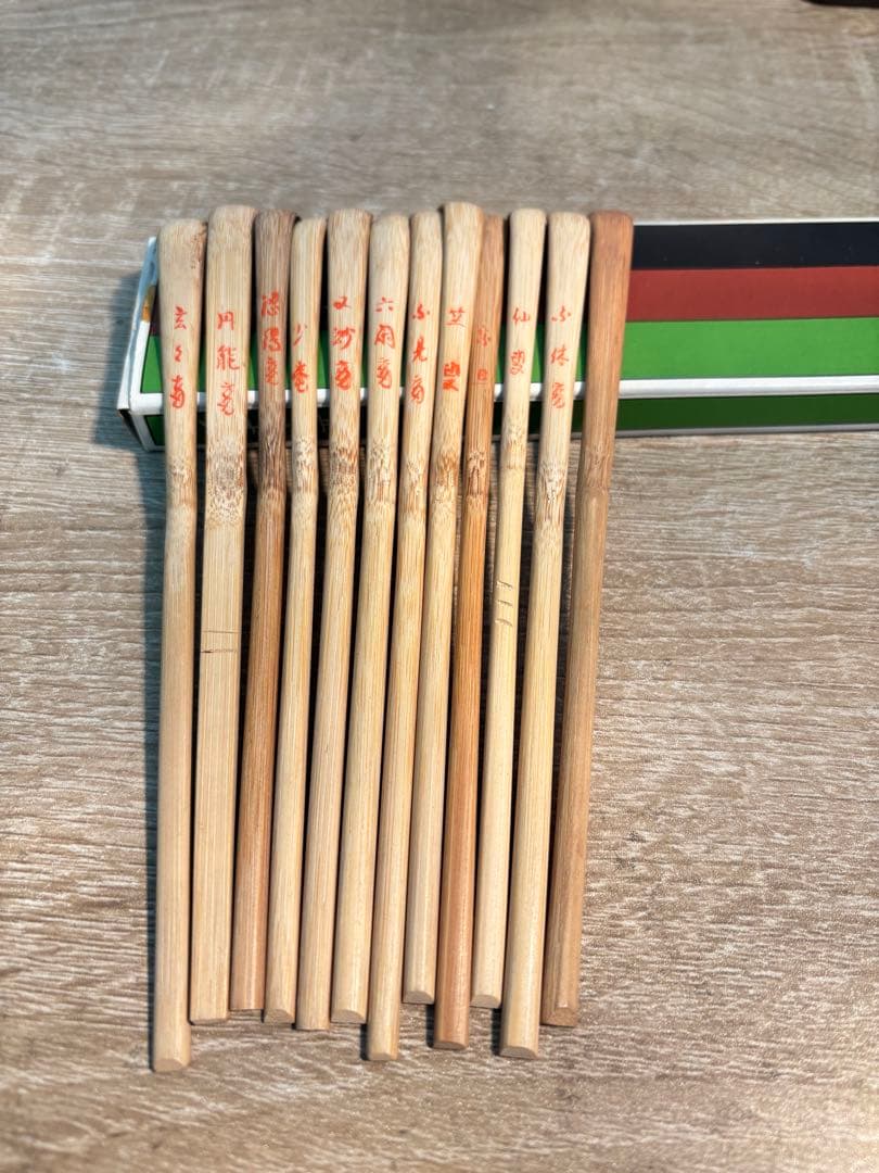 茶道具　裏千家流歴代茶杓