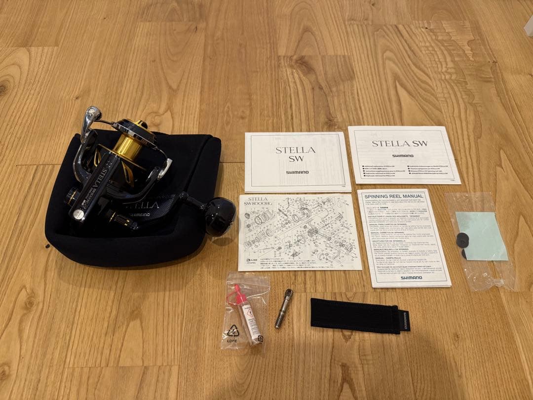 19STELLA SW 8000HG スピニングリール