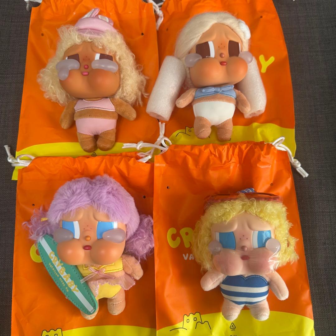 POPMART CRYBABY vacation mode on 4体セット