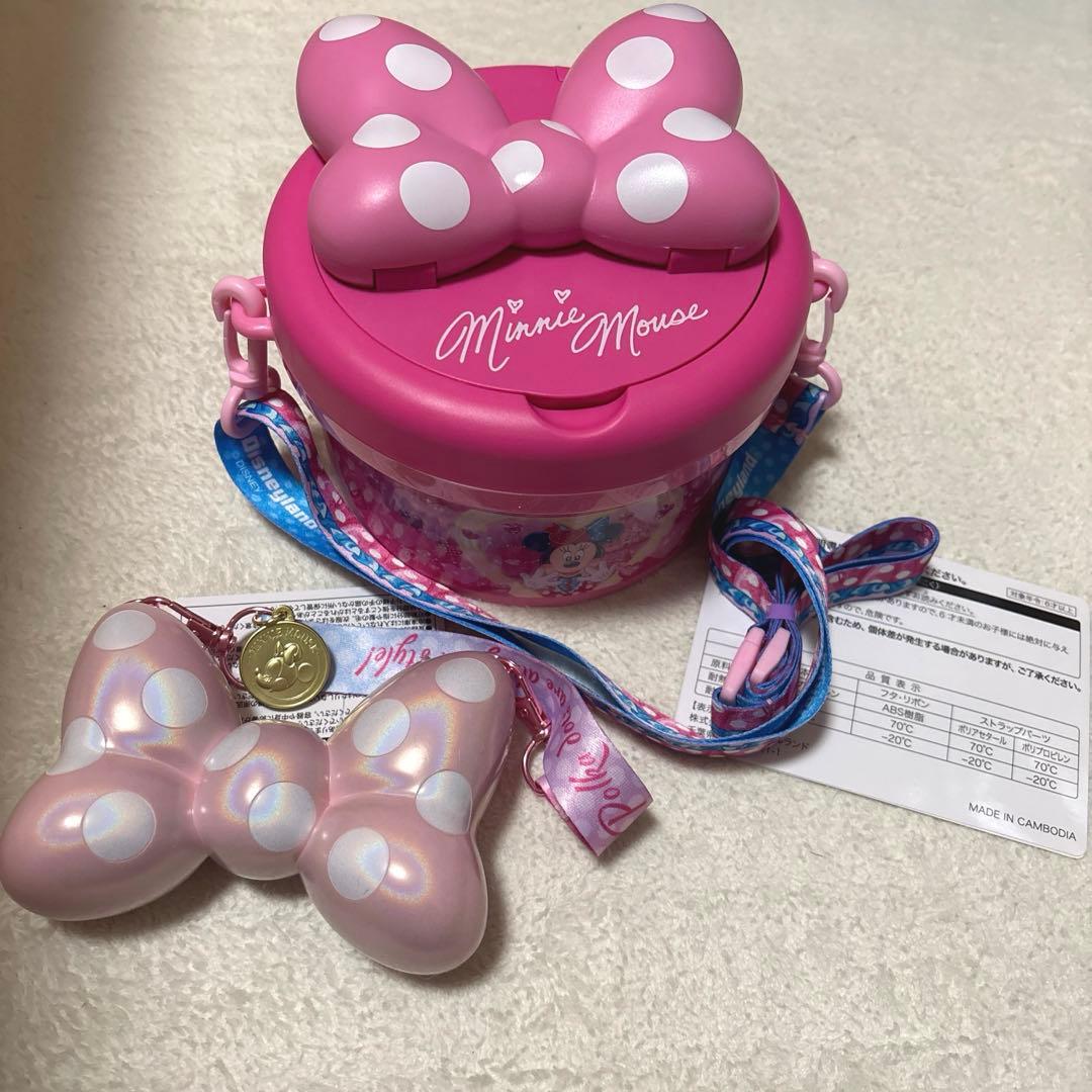 ディズニー ミニー パルパルーザ ポップコーンバケット　スナックケース　グミ