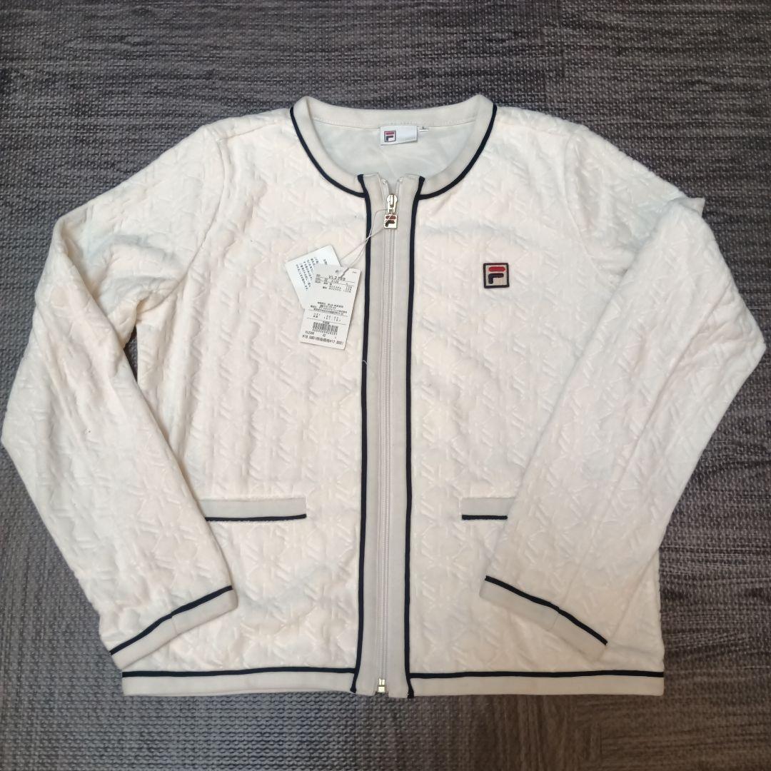 FILA レディースジャケット Lサイズ ホワイト