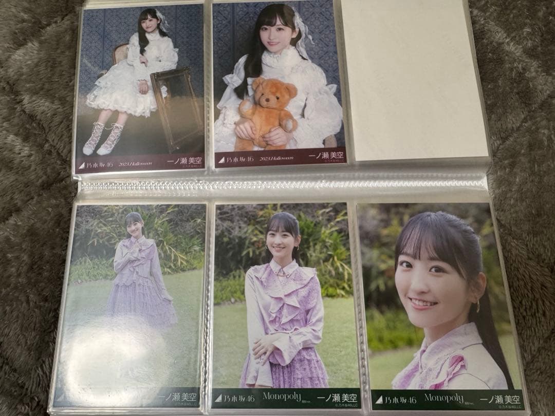 乃木坂 生写真 一ノ瀬美空 MVコンプ 5枚セット絶秒の1秒前〜ネーブルオレンジ