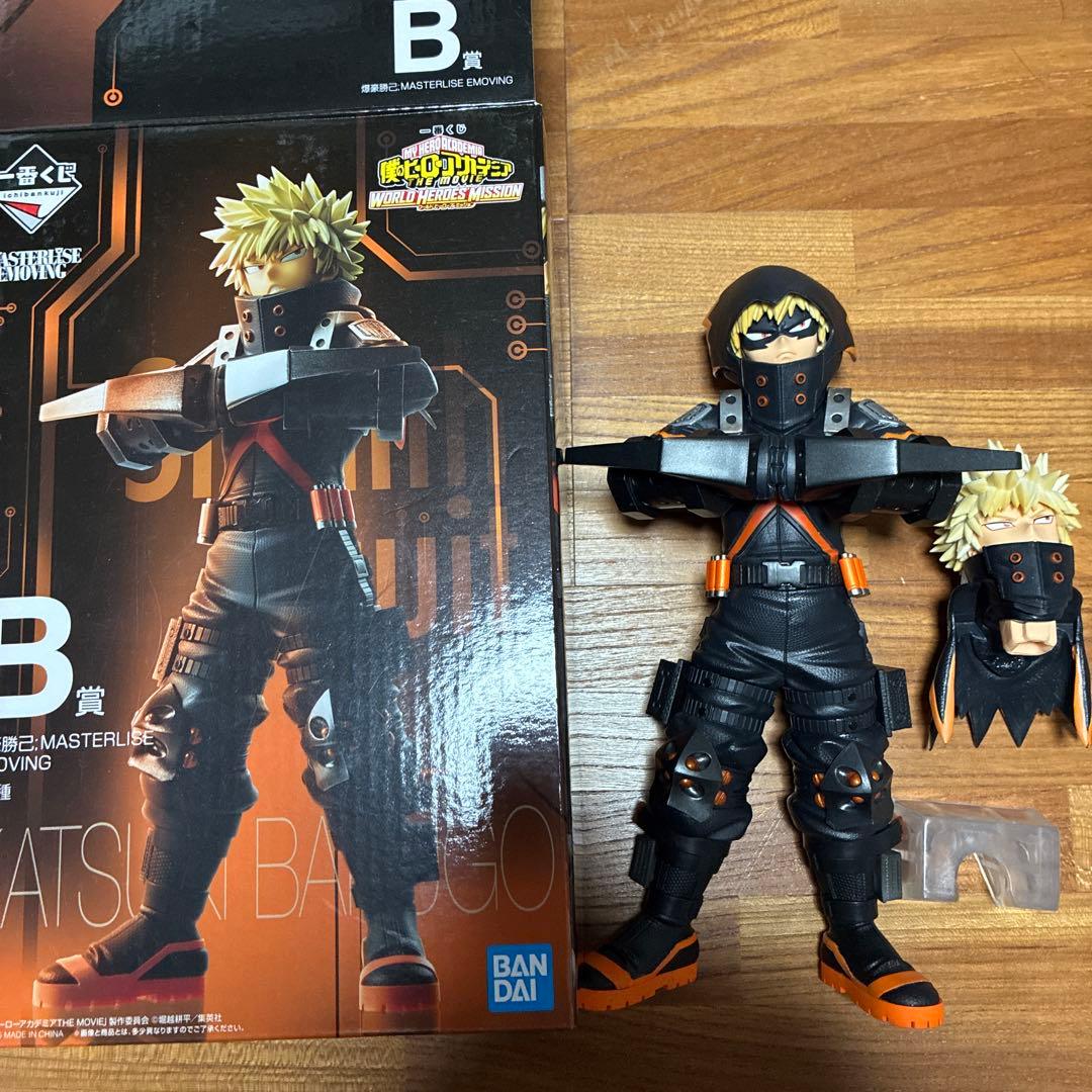 ヒロアカ一番くじ ワールドヒーローズミッションB賞 爆豪勝己MASTERLISE