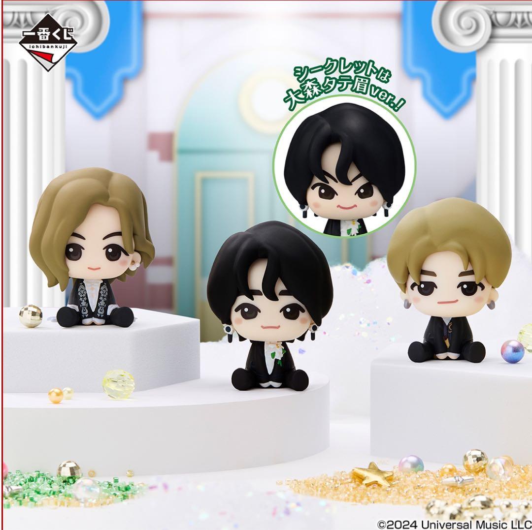 Mrs. GREEN APPLE 一番くじ デフォルメ フィギュア全4種コンプ