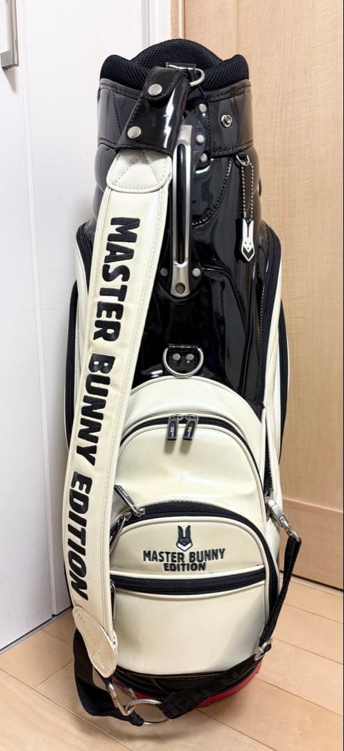 完売★マスターバニー★キャディバッグ★ゴルフ★パーリーゲイツ★ゴルフバッグ★白