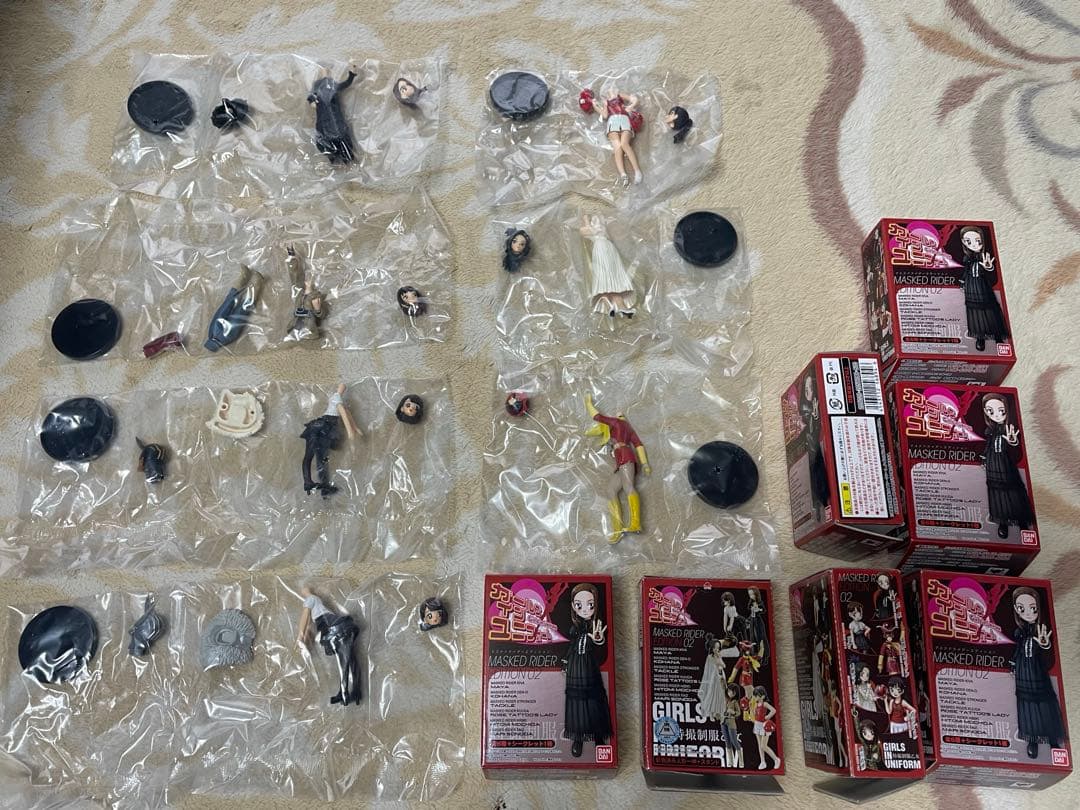 ガールズインユニフォーム マスクドライダーエディション02コンプリート７種SET