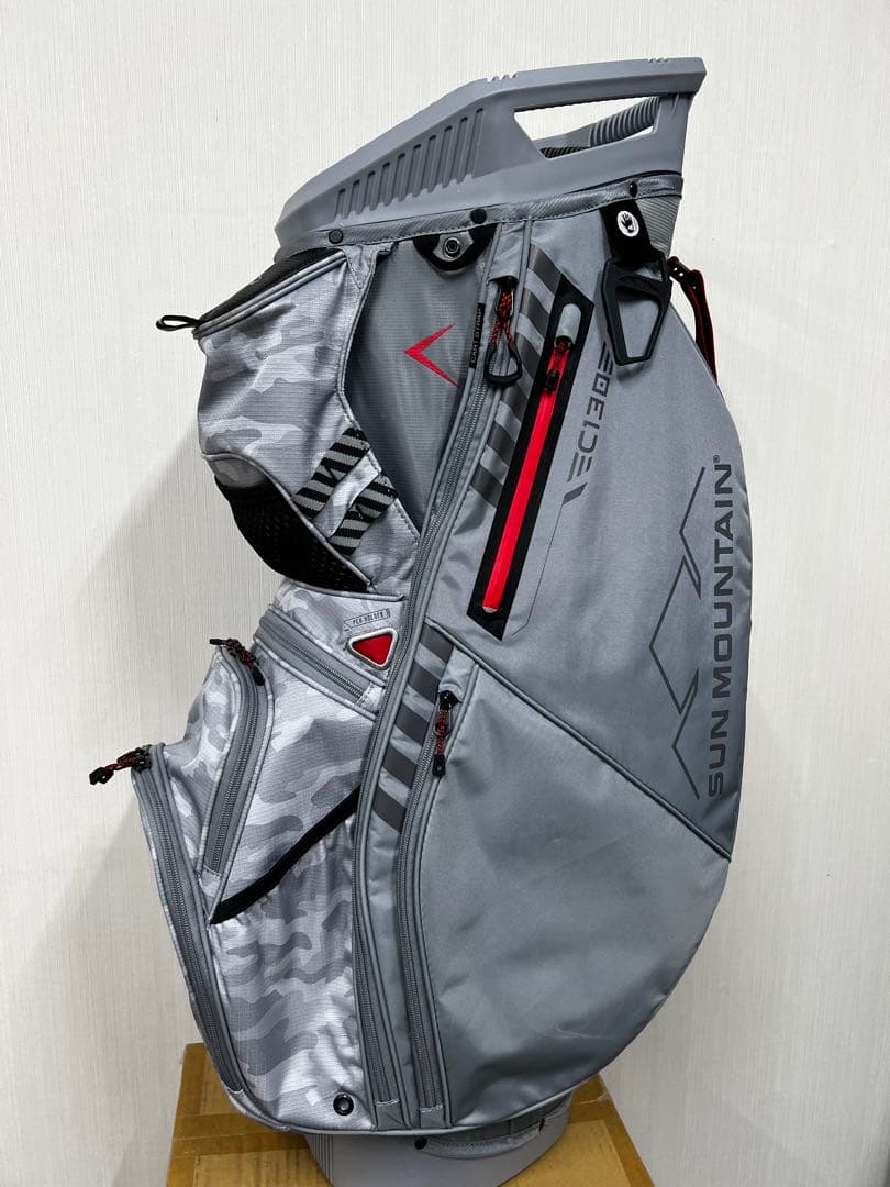[未使用]SUN MOUNTAIN C-130 グレー迷彩　キャディバッグ