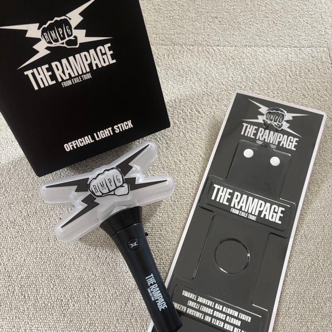 新品【THE RAMPAGE】公式 ライトスティック　ペンライトホルダー　セット
