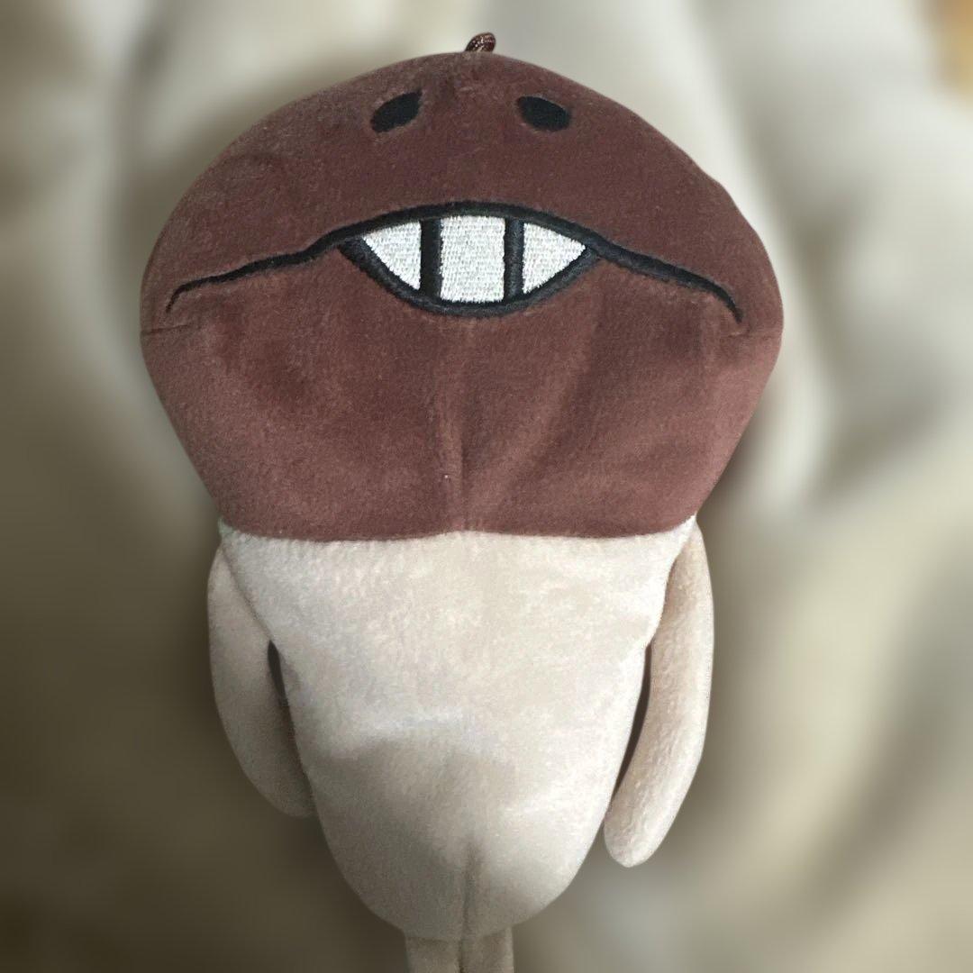 ぬいぐるみ型ペンポーチ　なめこ