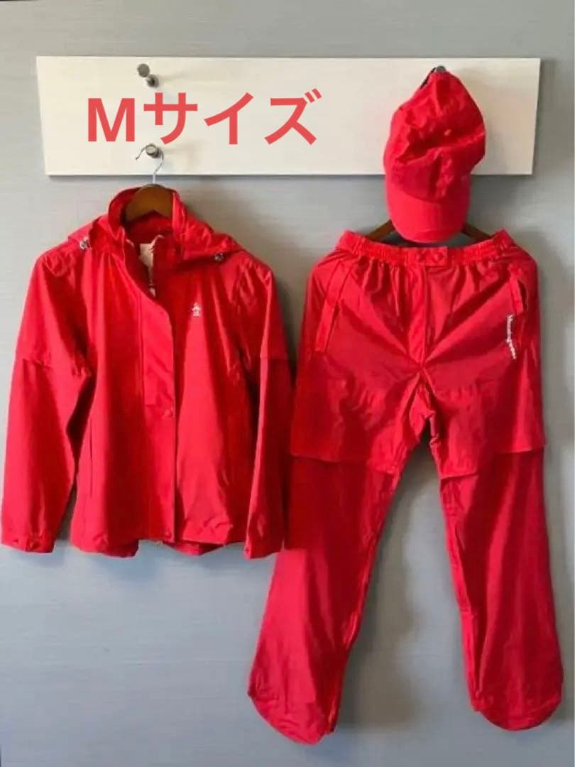 新品　マンシング　ゴルフ　レインウェア　レディース　Mサイズ