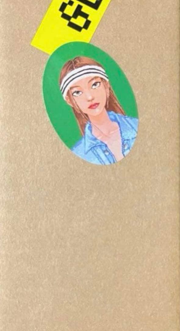 (未使用)new jeans ニュージーンズ　グラス　ヘリン