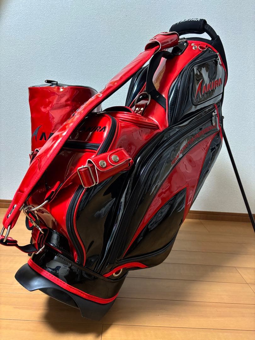 AKIRA アキラ 9.0型 アスリート プロモデル 超美品 キャディバック