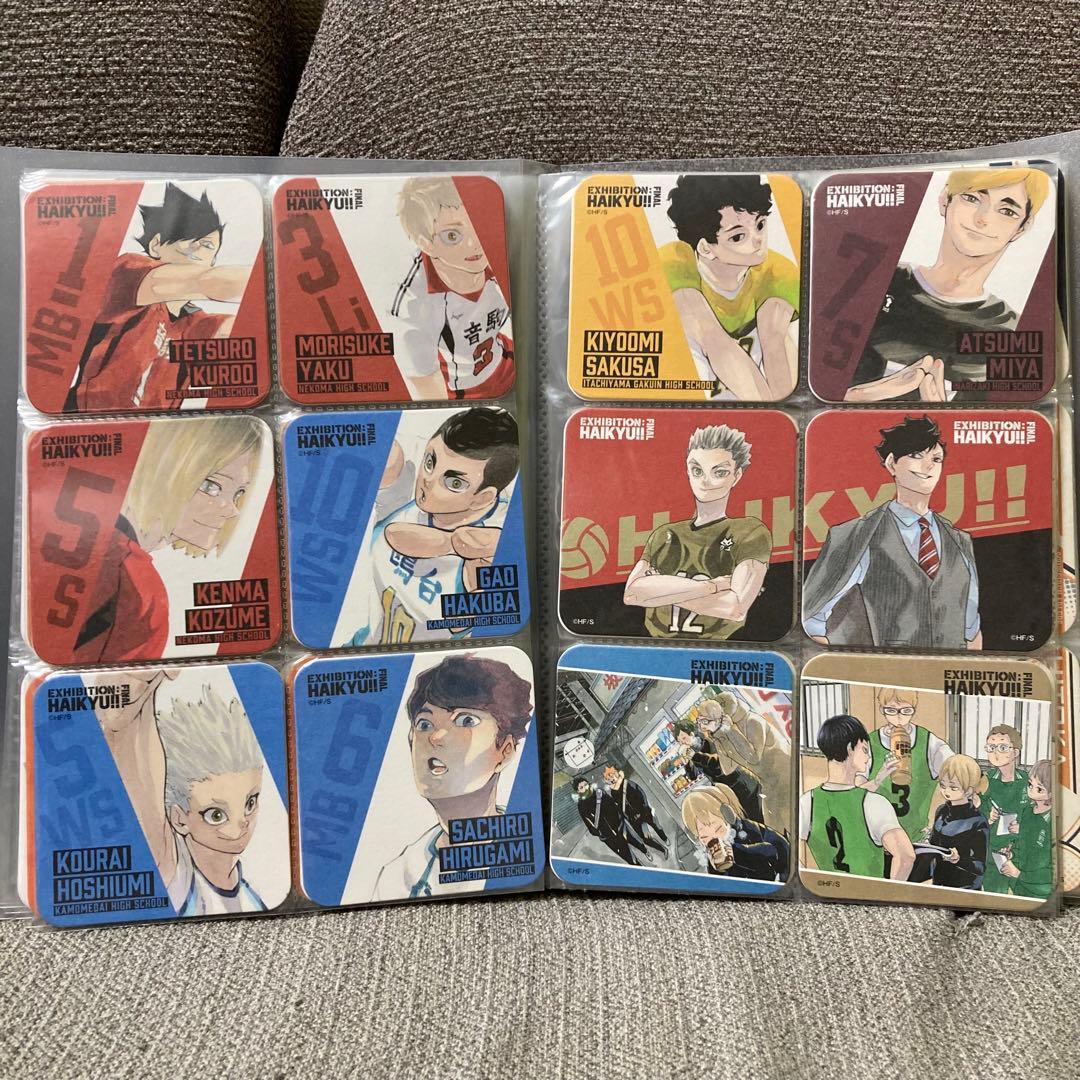 ハイキュー　ハイキュー展　アートコースター box 第5弾 FINAL 特典付き