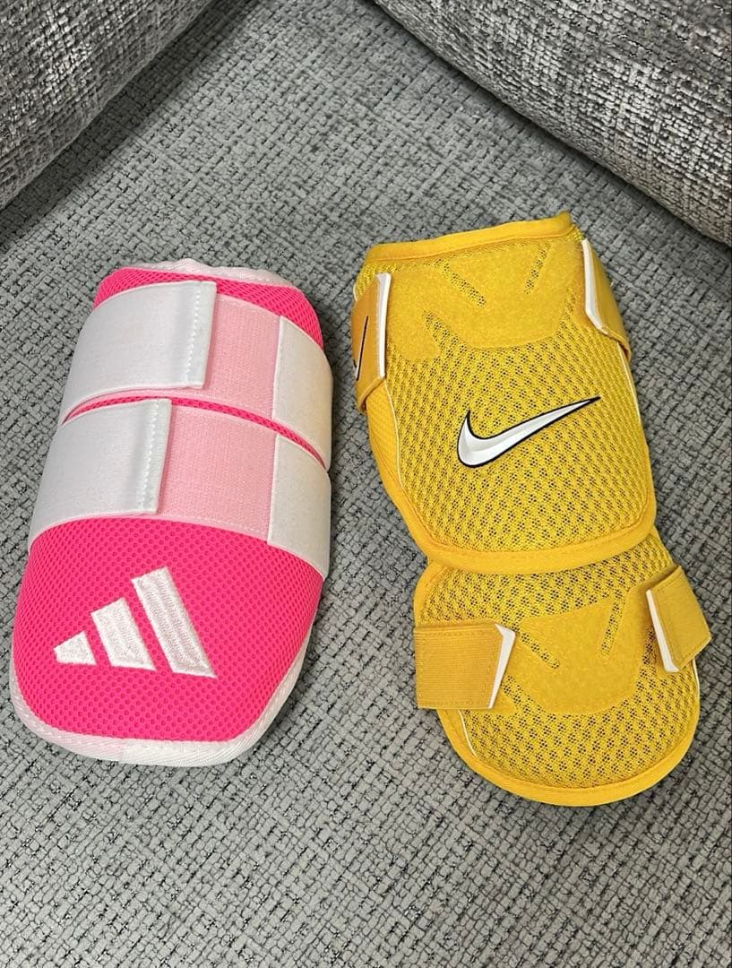 専用 超激レア ナイキ アディダス エルボーガード 支給