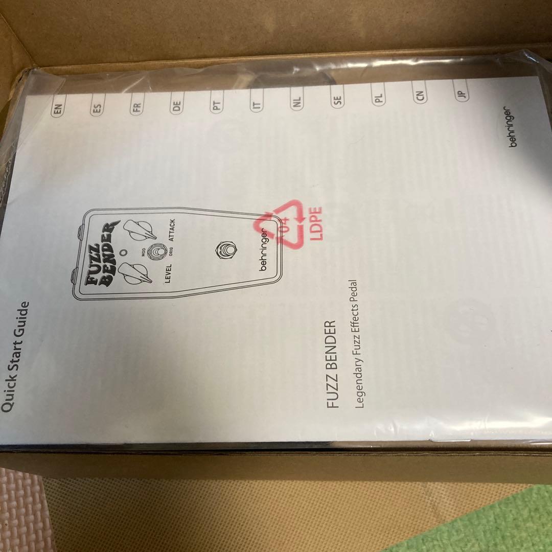 behringer Fuzz Bender ギターエフェクター