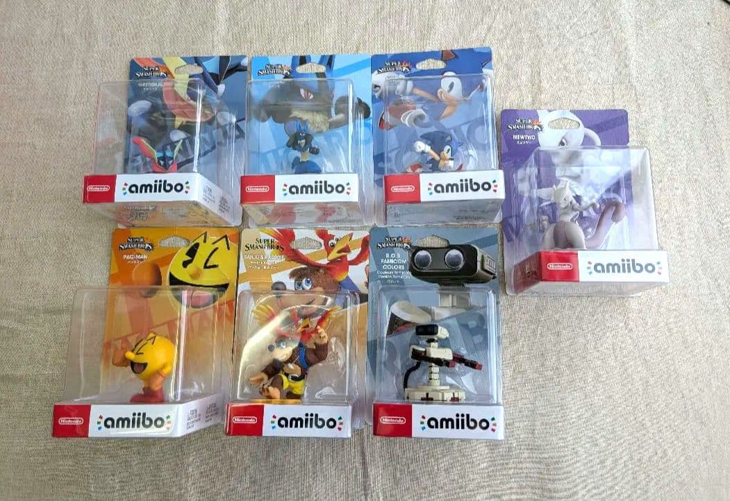 amiibo 7体セット 未開封