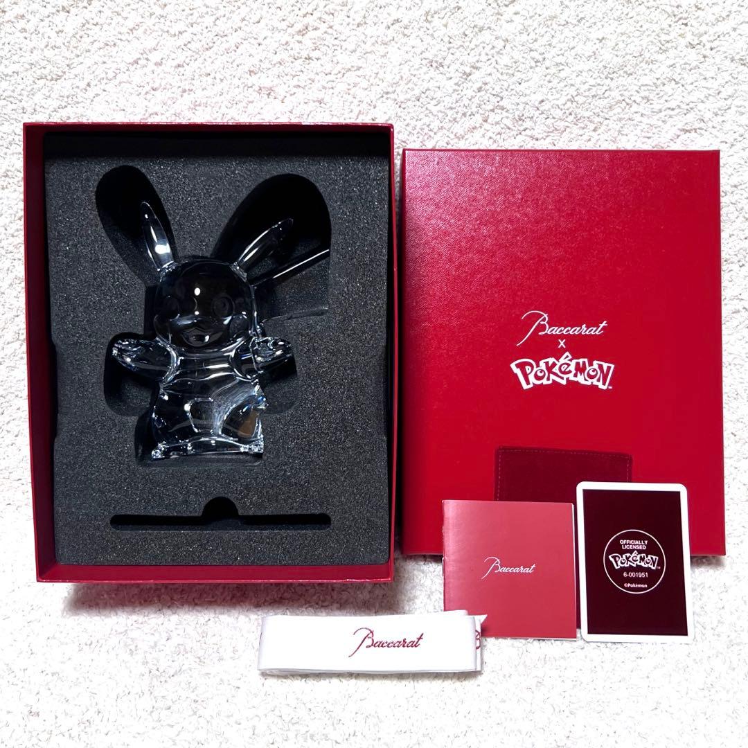 Baccarat ポケモン ピカチュウ クリスタル フィギュア