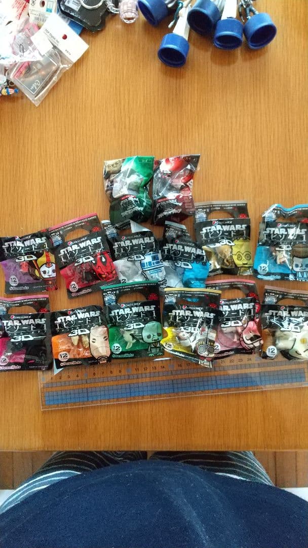 スターウォーズ　ペプシ　キーホルダー　エピソード1　ファントムメナス　3D