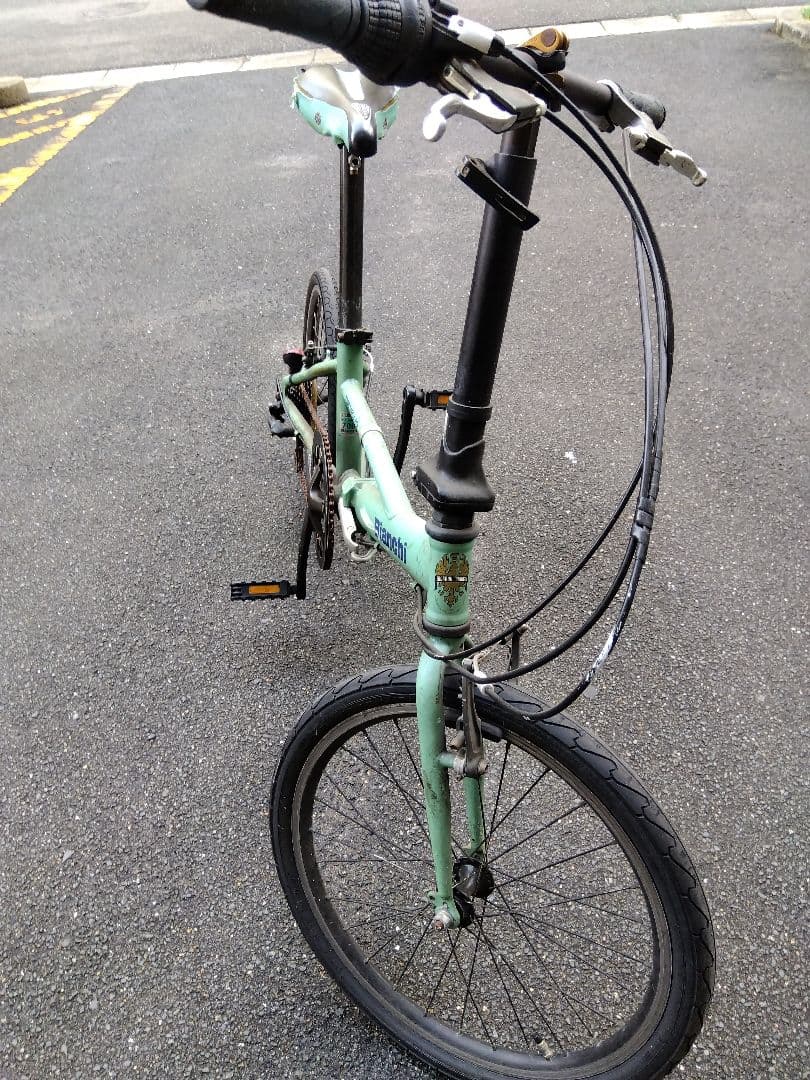 ミミタコ Bianchi trevigrio アルミフレーム