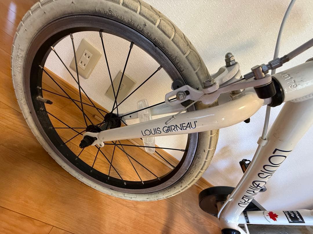 ルイガノLouis Garneau 子供用自転車 18インチ ホワイト